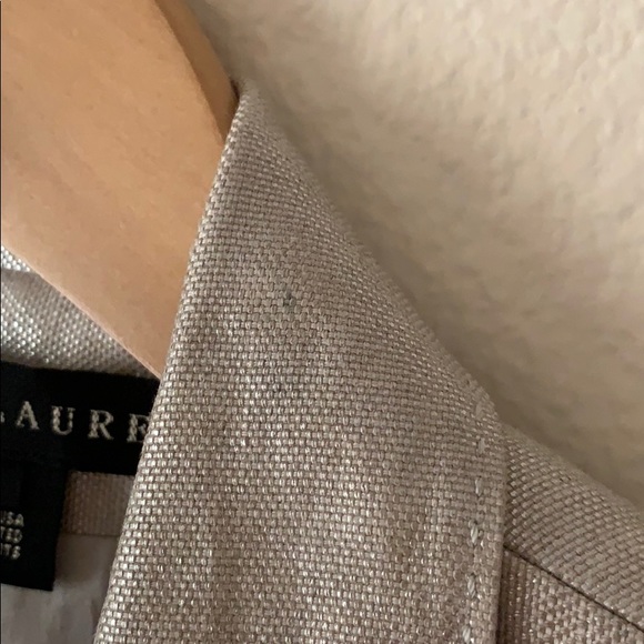 Ralph Lauren Linen Metallic Blazer - Picture 15 of 15